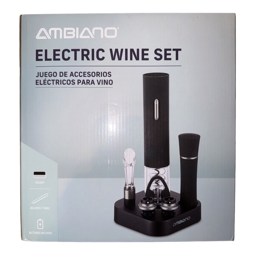 Ambiano Electric Wine Set